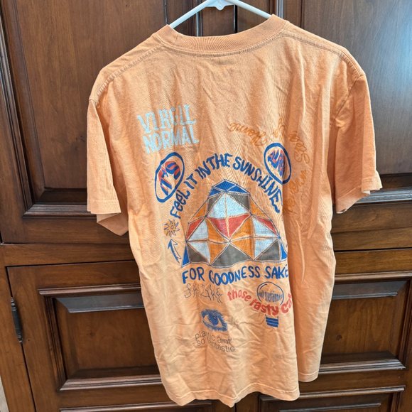 Virgil Normal Orange Tee Size S - Picture 4 of 4